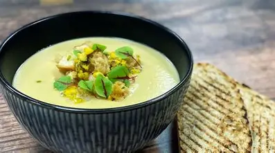 Celeriac & Blue Cheese Soup