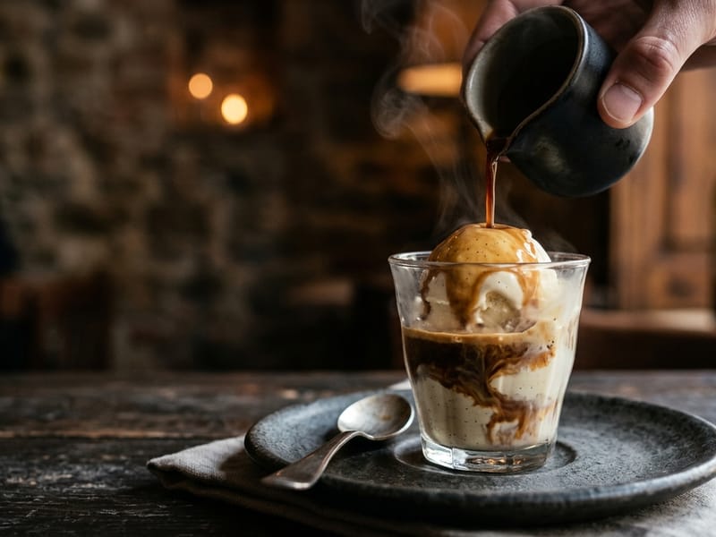 Kahveli Affogato