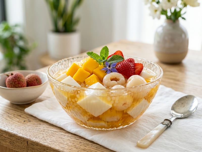 Almond Tofu / Almond Jelly (ζδ»θ±θ
)