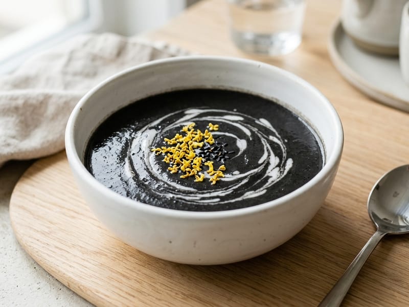 Black Sesame Soup / Paste (黑芝麻糊)