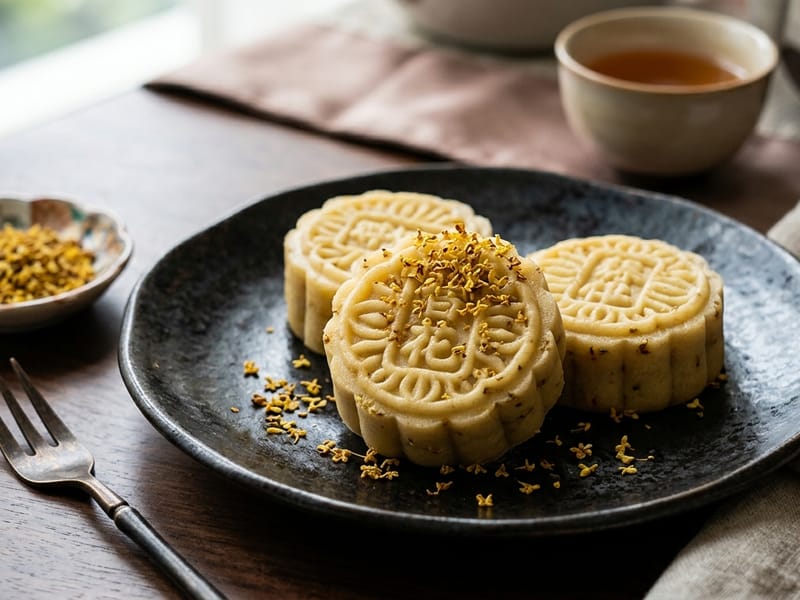 Osmanthus Cake (桂花糕)