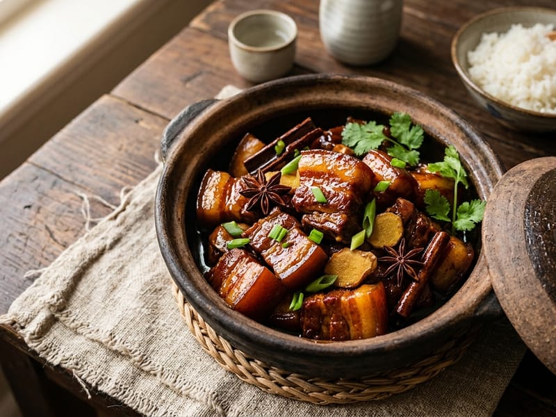 Red-Braised Pork Belly (Dongpo Pork)