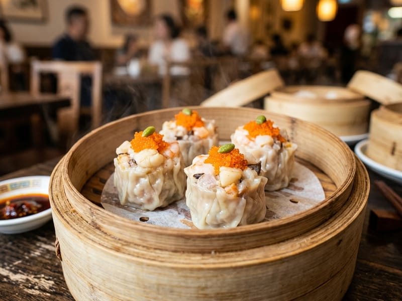 Scallop & Prawn Siu Mai