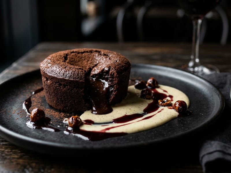 Bolo Soufflé de Chocolate
