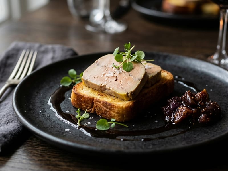 Terrina di Foie Gras con Riduzione Pedro Ximenez