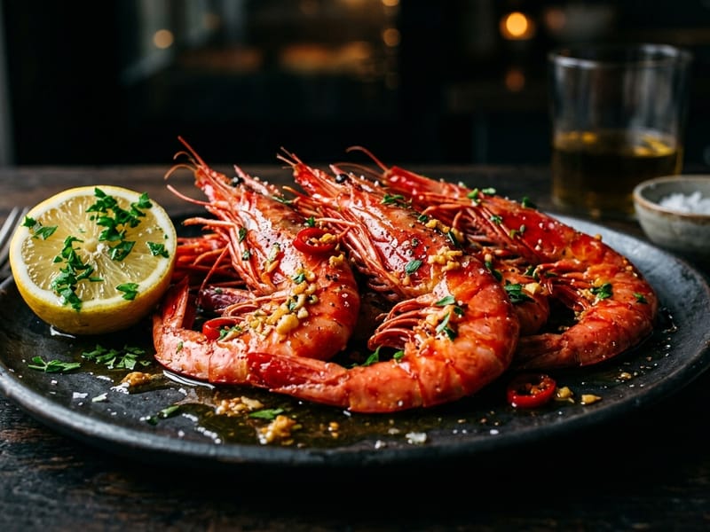 Red Prawns from Huelva (Gambas Rojas)