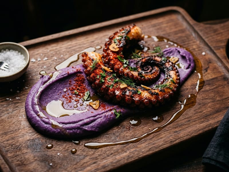 Pulpo a la Gallega (Versión Elevada)