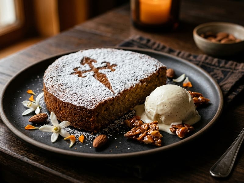 Tarta de Santiago (Almond Cake) - Elevated