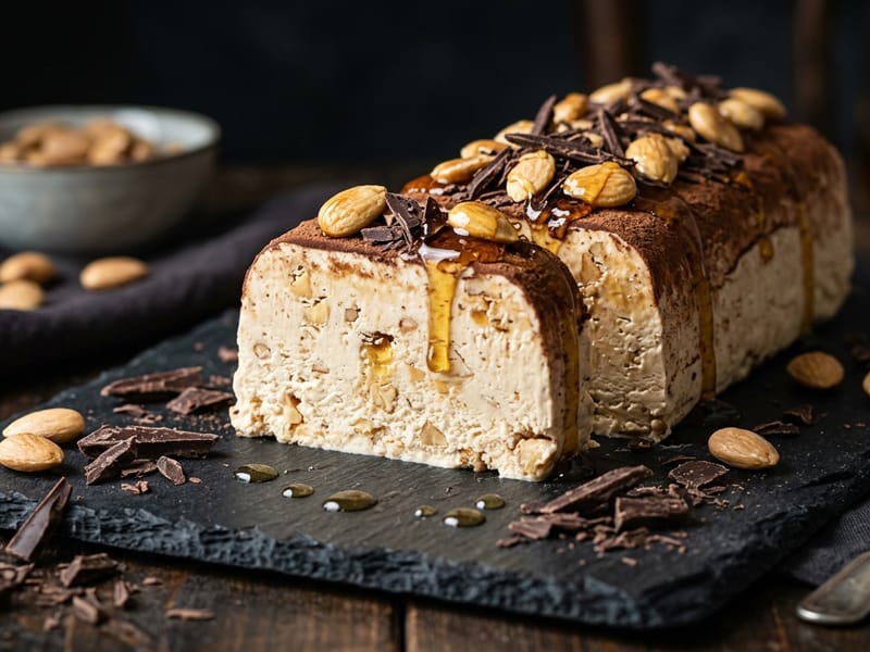 Turrón Semifreddo