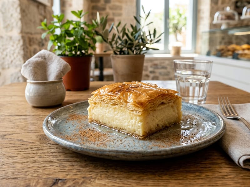 Galaktoboureko (Crème en Filo)