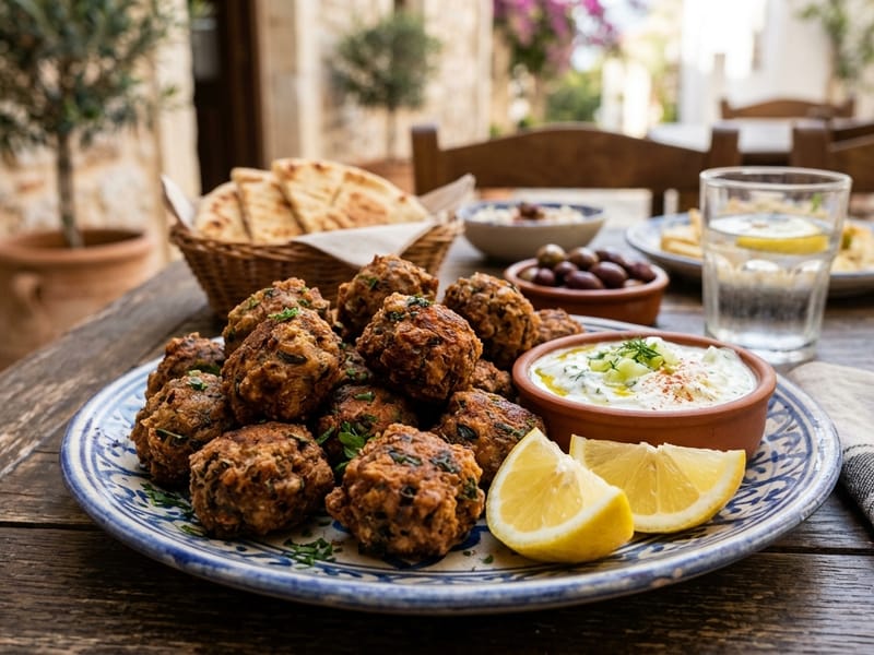 Keftedakia (Greek Meatballs)