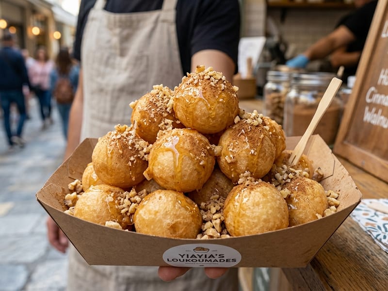 Loukoumades (Honey Doughnuts)