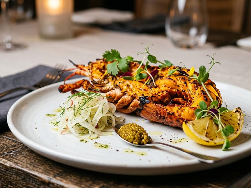 Aragosta o Gamberoni Tandoori