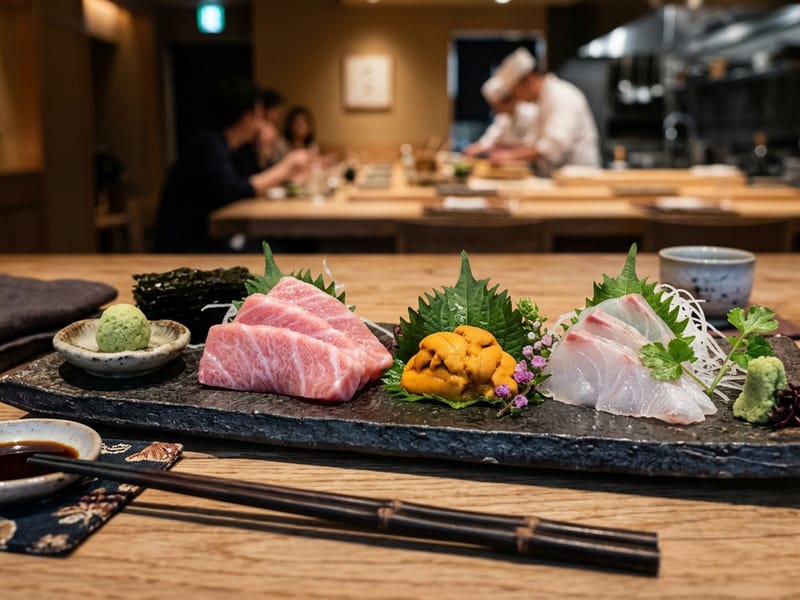 Premium Sashimi (Mukōzuke)