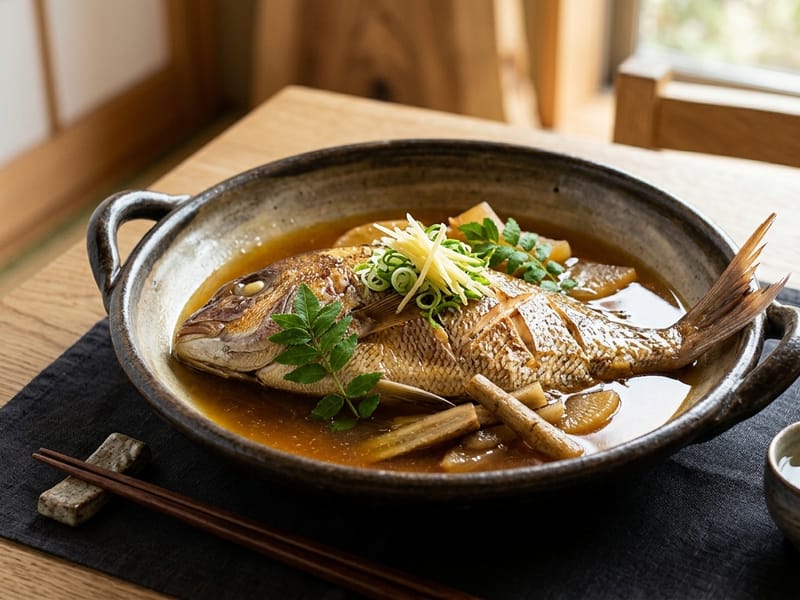 Tai no Nitsuke (Simmered Sea Bream)