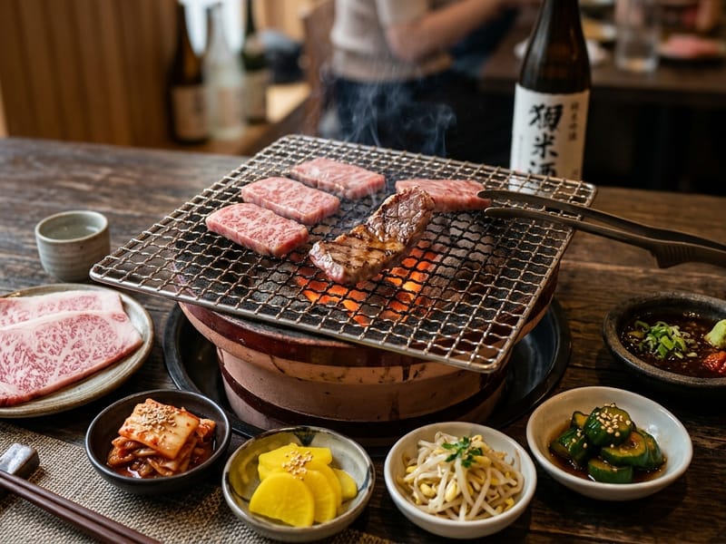 Yakiniku of Premium Japanese Beef