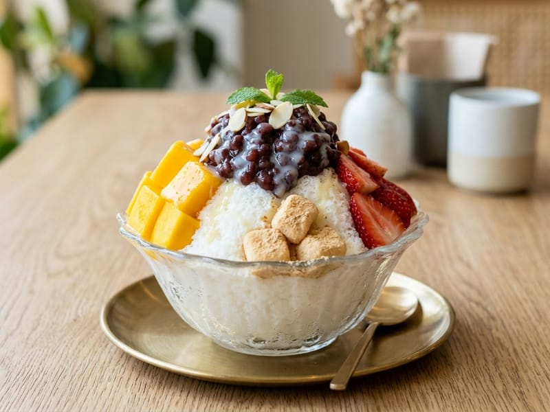 Patbingsu (Premium Shaved Ice)