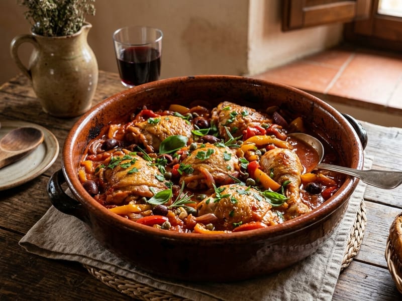 Pollo alla Cacciatora