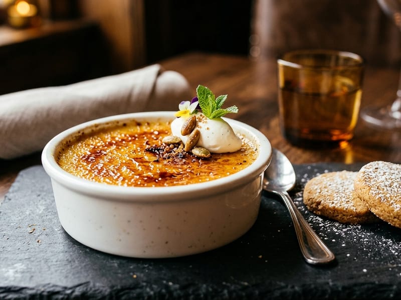 Crème Brûlée de Calabaza
