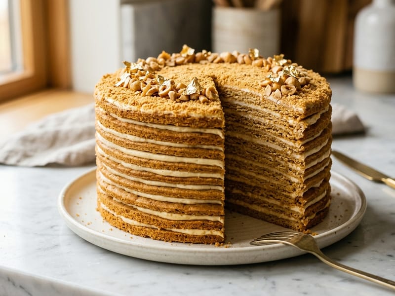 Medovik (Torta al Miele) - Versione Lusso