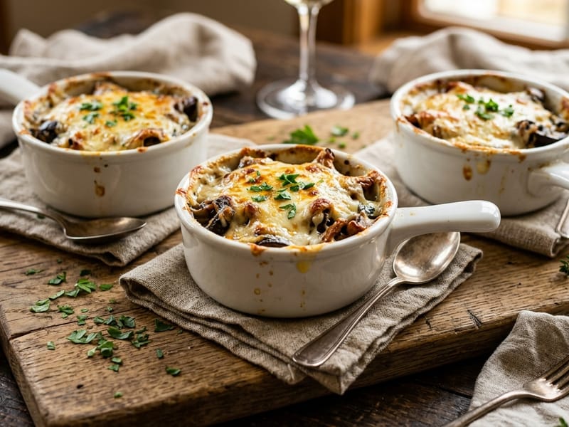 Wild Mushroom Julienne (Жюльен)