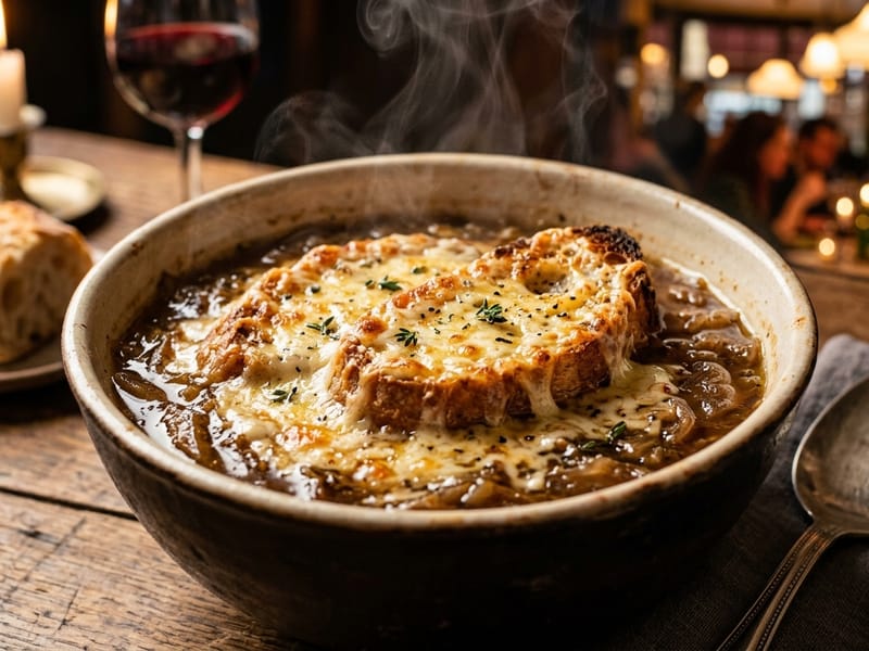 Soupe à l'Oignon
