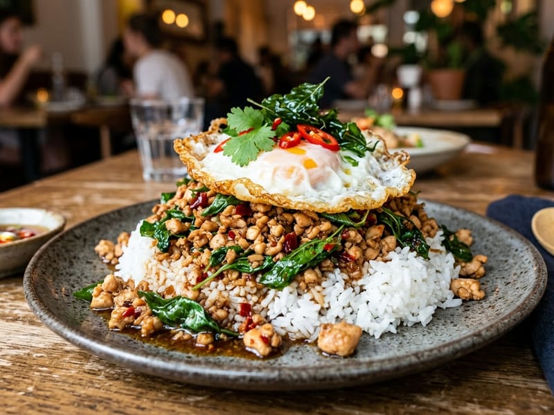 Gai Pad Kra Pao
