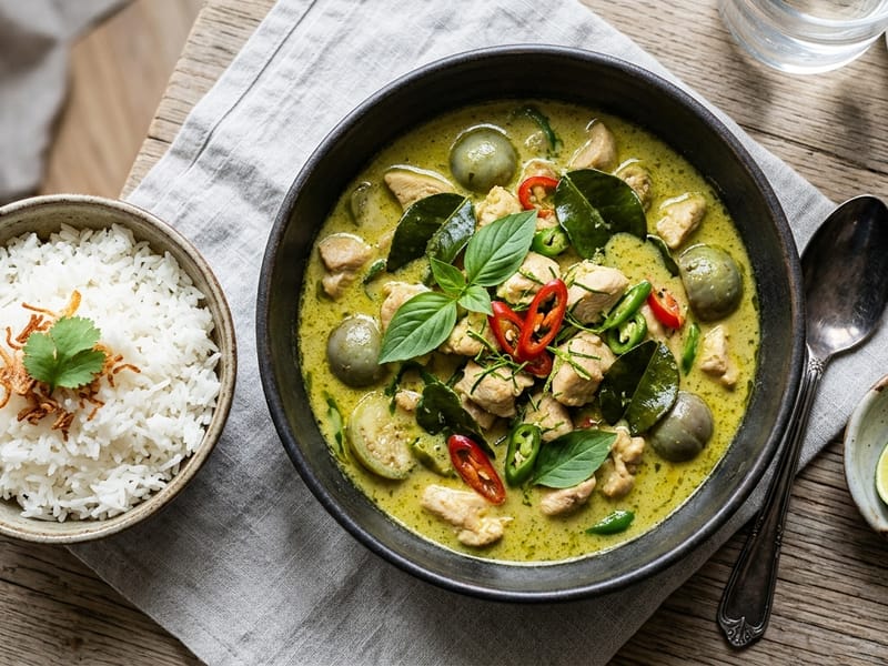 Green Curry with Chicken